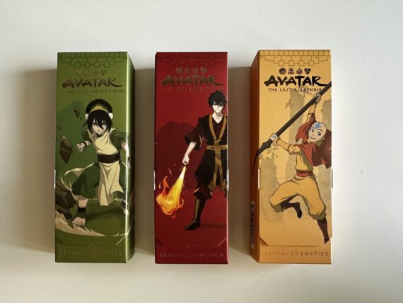 Avatar: the Last Airbender X Lethal Cosmetics